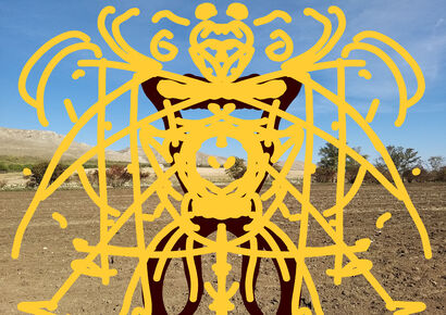 Vortex of limbs  - a Digital Graphics and Cartoon Artowrk by Valter Nebuloni